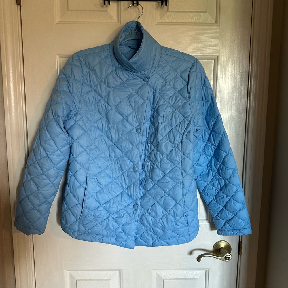 LL Bean Diamond Stitched Down Jacket Light Puffer